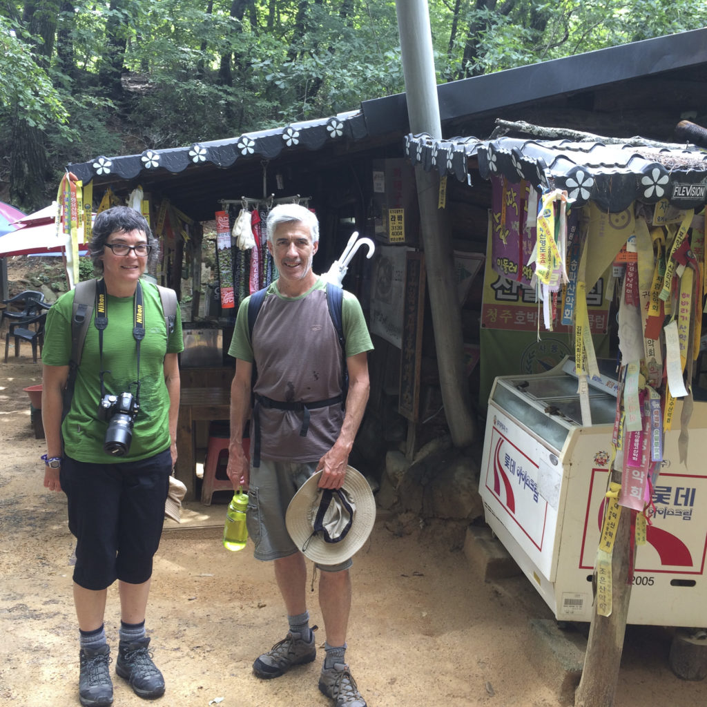 Guided hikes in South Korea