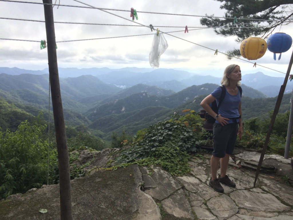 Guided hikes in South Korea