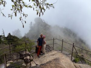 I've had a good spring season with some decent jobs. Today I finished a 2-day hiking tour with Adrian and Gamze. A beautiful young couple from Switzerland. We hiked the Jirisan loop up to Cheonwangbong 1915m, in one day. It's a steep hike. It was the longest Gamze had ever walked. And we got serene weather in a lush green Jirisan. Water skirting down creeks off its sides. Two weeks ago there was hoar frost on the top. The Baekdu-daegan in motion. They were very friendly and funny company. The next day they had arranged to stay in Gyeongju but had no transport yet. So I apped them two express bus tickets from Gwangju, direct to Gyeongju. &copy; for 'apped' belongs to me. And we drove to that vibrant terminal via Ongseongsan. One of my secret peaks in Jeollanamdo. A filler walk, after breakfast at Paris baguette and a stroll for strawberries through the five day market in Gurye. Saturdays in the counties of Korea are always lively days. Local elections now too. Democracy is a sensible game here. Ma pad haz new windows cuz - double glazed and tinted. No more heat can escape in winter. I park my car on the street, coz it blocks the wider views of the orchardz and mountains, the windows made. Space blue tint. Everything is cooler too. And it got full aircon, a new shitter and wash basin. I can spend an empty summer inside. Make six large Paektusan canvases. Even tho I am not even close to being an Aucklander, it woz warm to find out they won the Ozzie A-league in front of a massive crowd when I got home.
#hikekorea #jirisan #로저셰퍼드 #shamangod #magohalmi